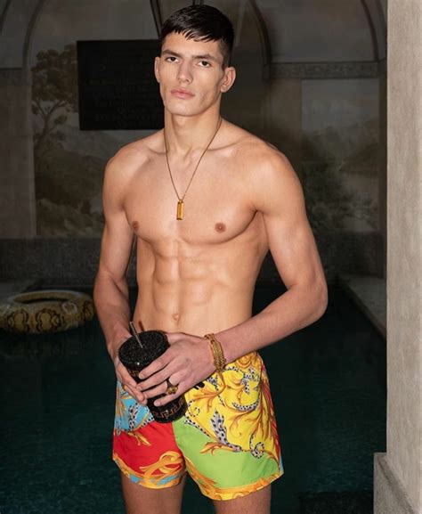 islam dulatov versace|Versace model Islam dulatov .